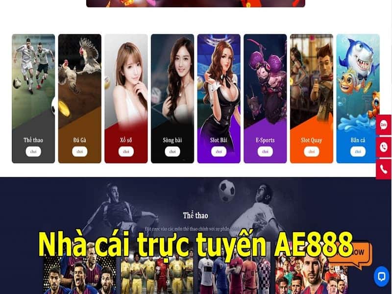 Giới Thiệu Ae888 Quốc Đảo Cho Hội Viên Lựa Chọn Cá Cược Ăn Tiền