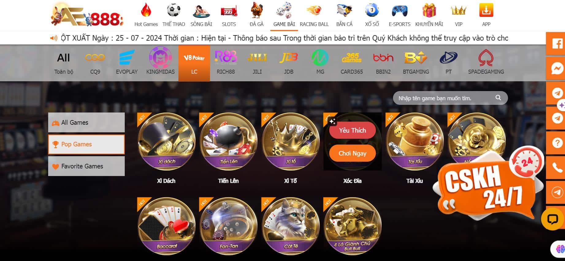Game Bài Đổi Thưởng Ae888 - Điểm Hẹn Đỉnh Của Chóp Cho Mọi Dân Chơi